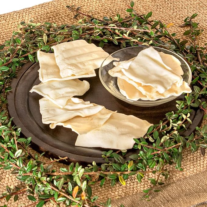 Pet Factory 100% Made in USA Beefhide Chips Dog Chew Treats - Natural Flavor, 8 oz