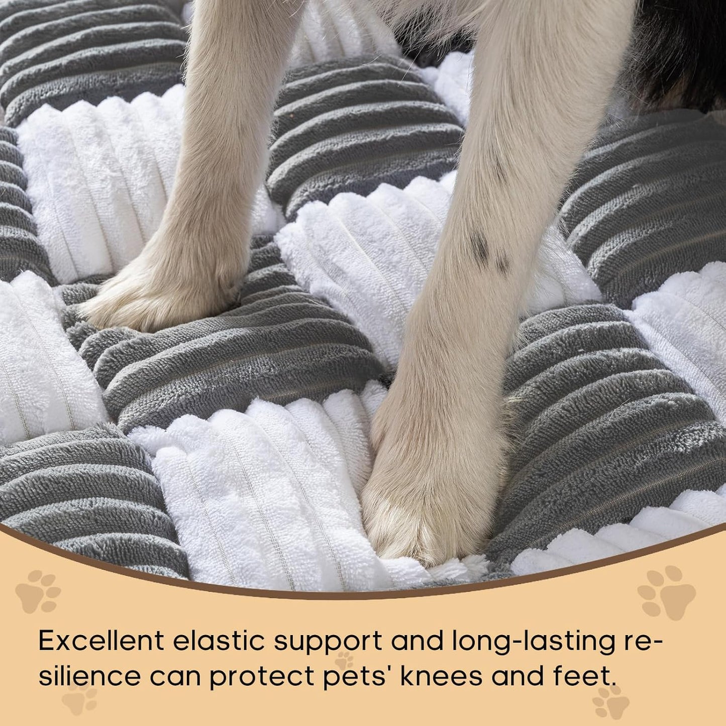 Couch Cover for Dogs Washable, Soft Flannel Dog Couch Cover Protector, Non Slip Pet Couch Covers for Sofa, Couch Protector for Dogs Large Medium Small Size (Grey, 23.62 x 63 inch)