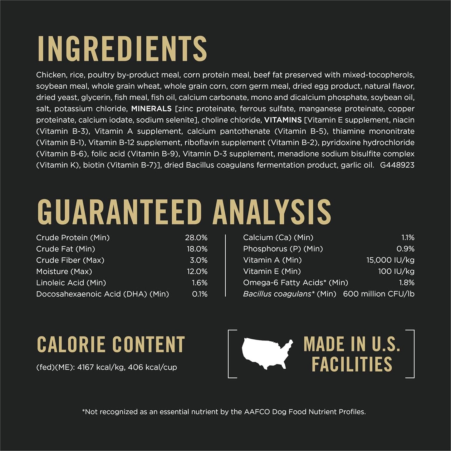 Purina Pro Plan High Protein Puppy Food Shredded Blend Chicken & Rice Formula - 34 lb. Bag