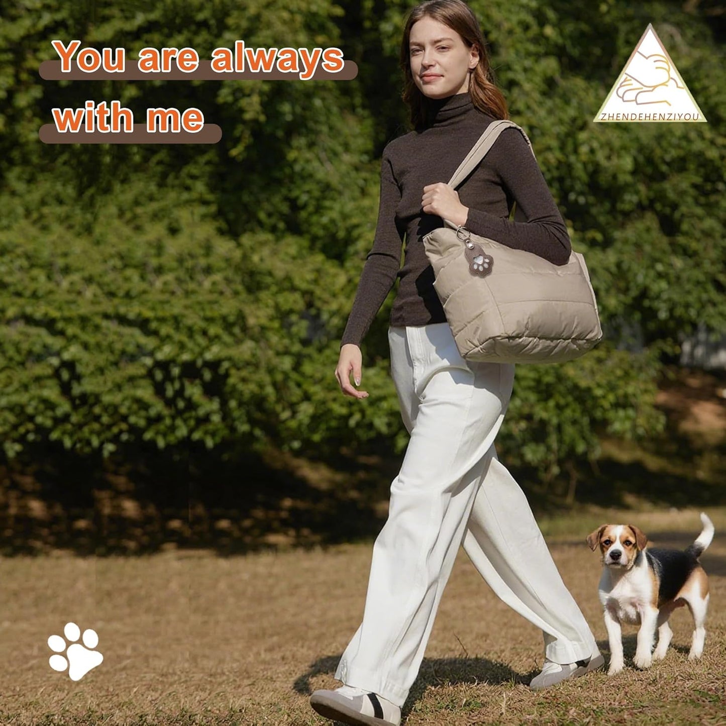 Pet Memorial Keychain Dog Paw Keepsake Photo Holder Heartfelt Memorial Gift for Loss of Dog and Cat Holds Fur and Pictures Keychain or Bag Charm for Bereaved Pet Owners (2Pack Brown)