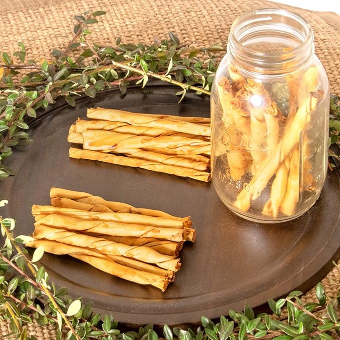 Pet Factory American Beefhide 5" Twist Sticks Dog Chew Treats - Chicken Flavor, 10 Count/1 Pack