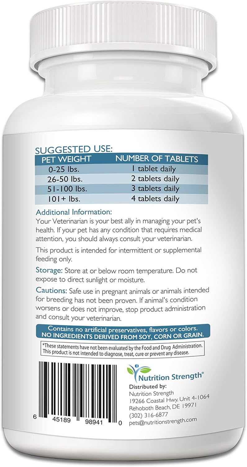 Multivitamins for Dogs, Daily Vitamin and Mineral Support, Nutritional Dog Supplements for All Canine Breeds and Sizes, Promotes Immune Health in Pets, 120 Chewable Tablets