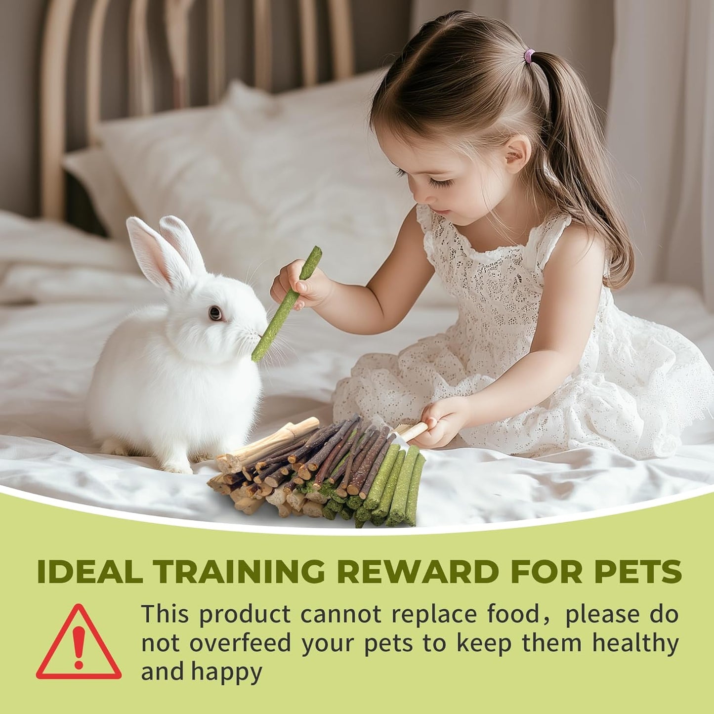 Sweet Bamboo 250g Natural Molar Wood Treats Toys for Small Animals, Rabbits, Guinea Pig, Bunny, Hamster, Rat, Chinchillas