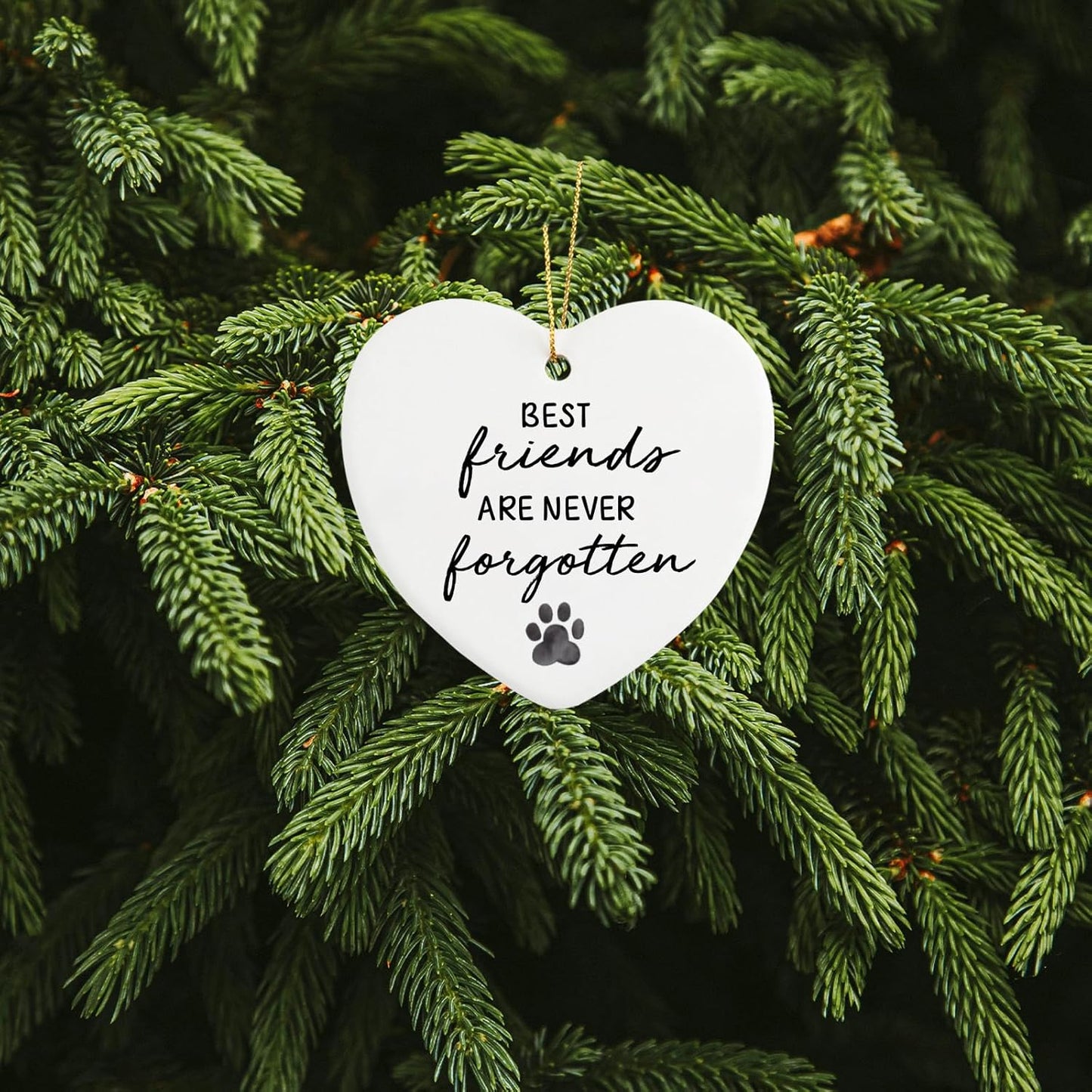 Memorial Gift for Loss of Dog Cat Pet Mziwuekt Ornament Keepsake Sign Heart Plaque Bereavement Condolence Grieving Dog Remembrance Gifts Loss of Pet Sympathy Gift Dog