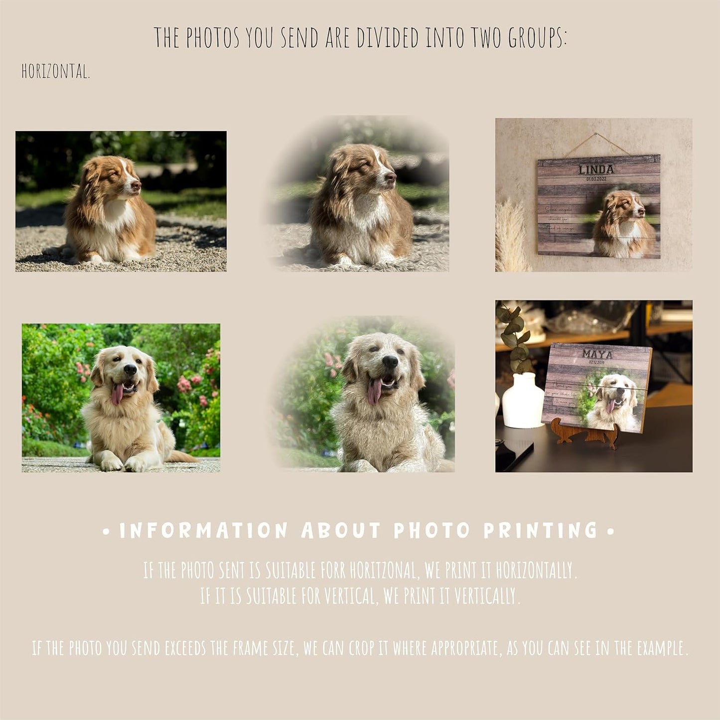 Custom Photo Printed on Wood, Personalized Wooden Photo Print, Valentine’s Day Gift for Him or Her, Picture Frames Personalized, Romantic Gift, Home Wall Decor