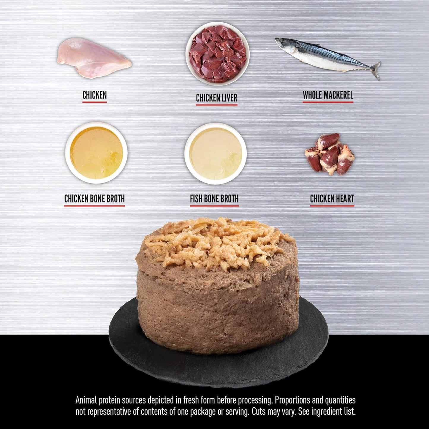 ORIJEN Premium Pate Wet Cat Food in Bone Broth Original Entrée 3oz Cans (24 Count)