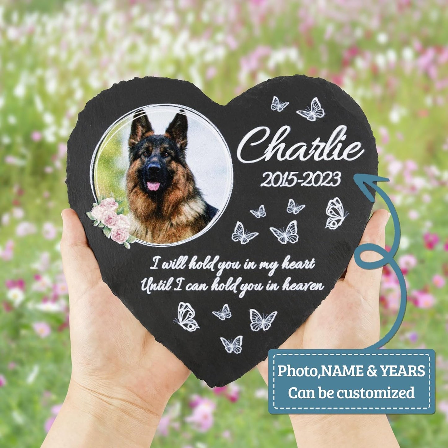 ODB Dog Memorial Gifts for Loss of Dog, Dog Memorial Stone, Pet Memorial Gifts, Pet Loss Gifts, Pet Memorial Stones, Cemetery Decorations for Grave, Cat Memorial Gifts, Gifts for Cat Lovers (Style 4)