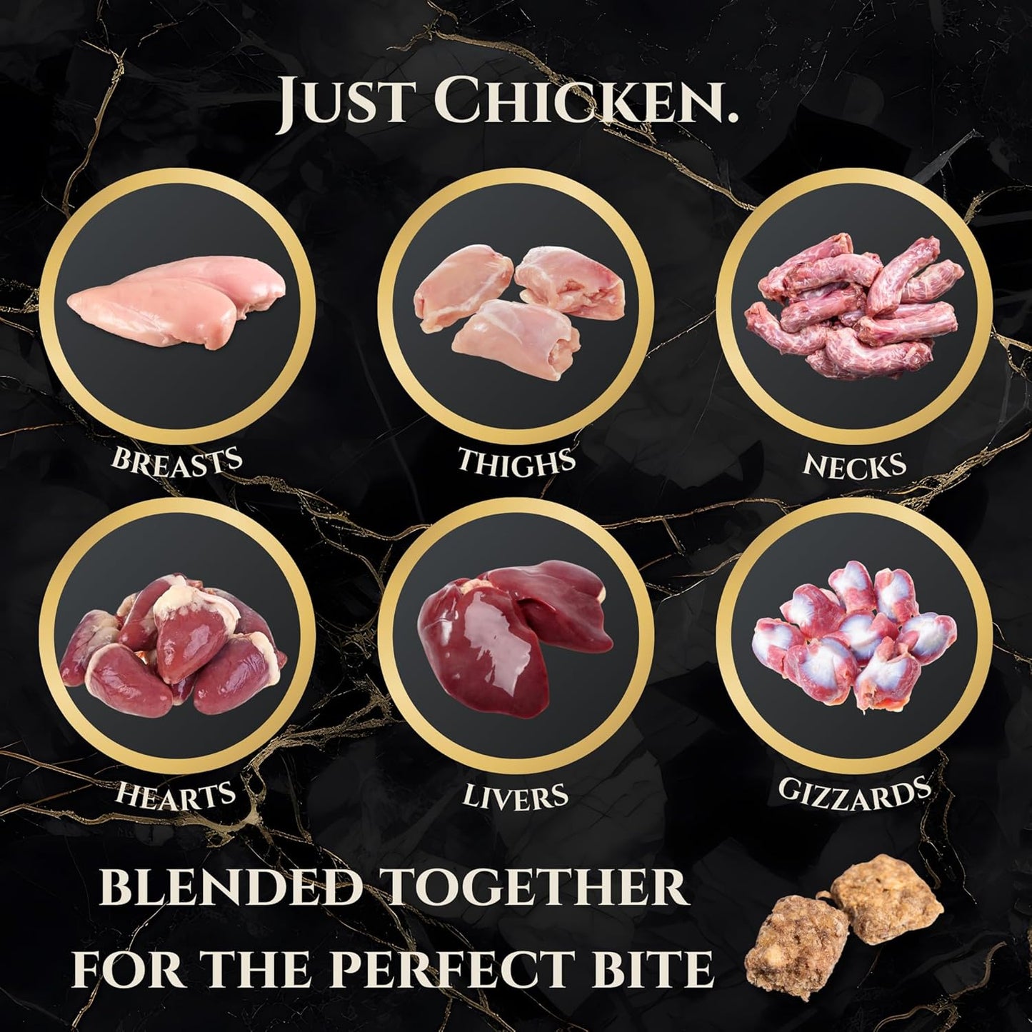 Freeze Dried Chicken Crisps Dog Treats | All Natural Real Chicken Training Treats for Dogs & Puppies | Rich in Vitamins and High Protein Nutrients | USDA Approved & Made in The USA - 4 Oz