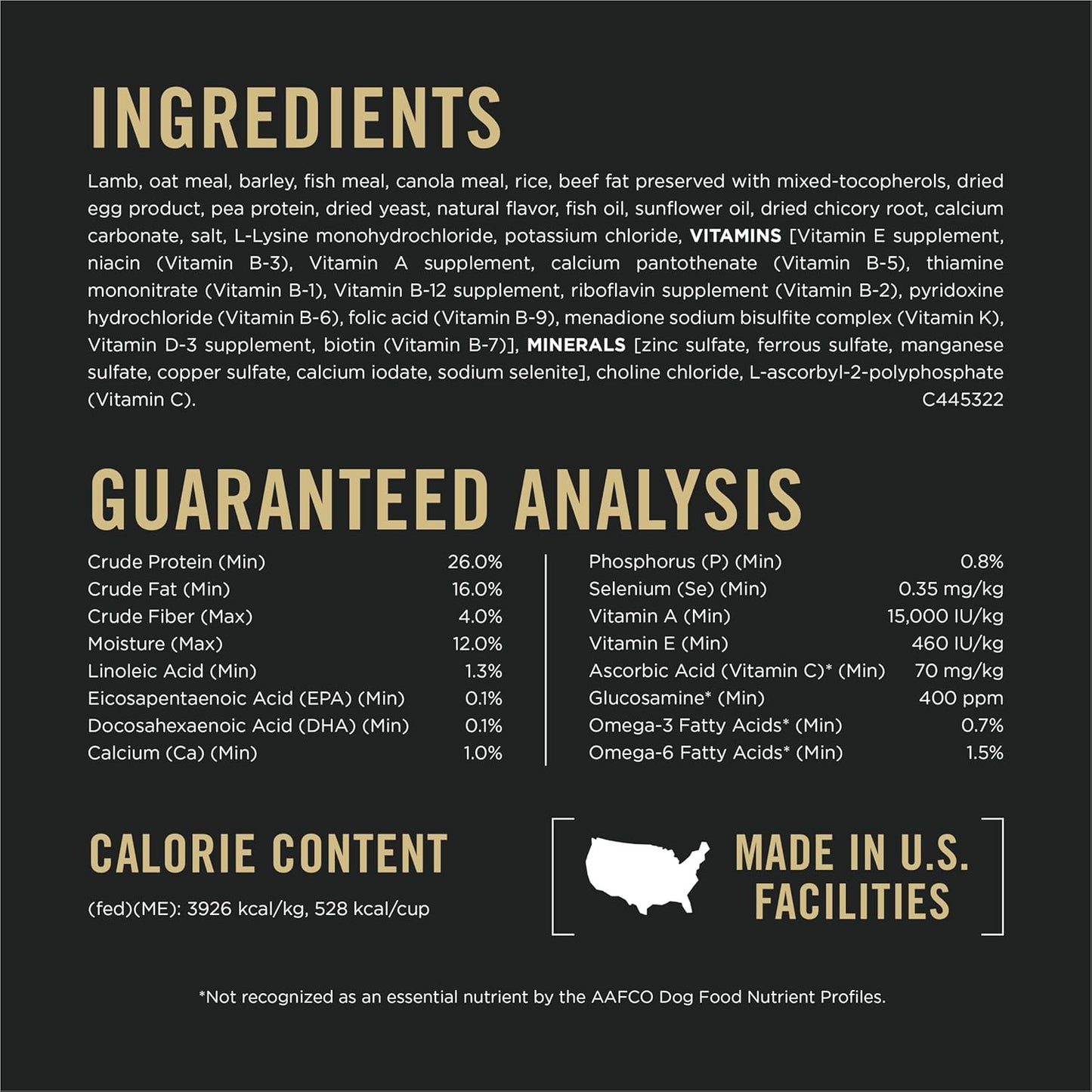 Purina Pro Plan Sensitive Skin and Sensitive Stomach Dog Food Lamb and Oat Meal Formula - 4 lb. Bag