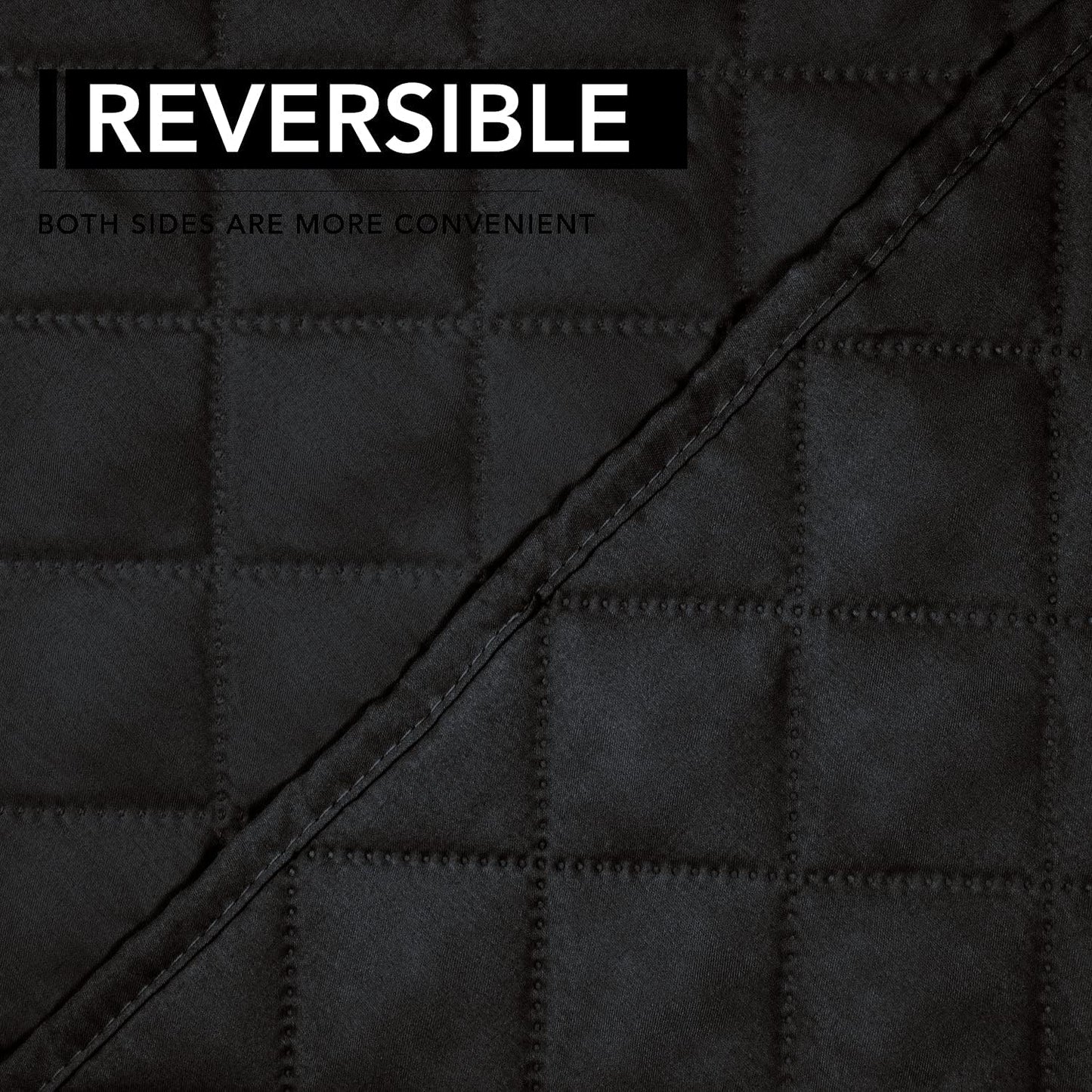 Easy-Going Oversized Recliner Chair Slipcover Reversible Sofa Cover Water Resistant Couch Cover Furniture Protector with Elastic Straps for Pets Dog (Oversized Recliner, Black/Black)