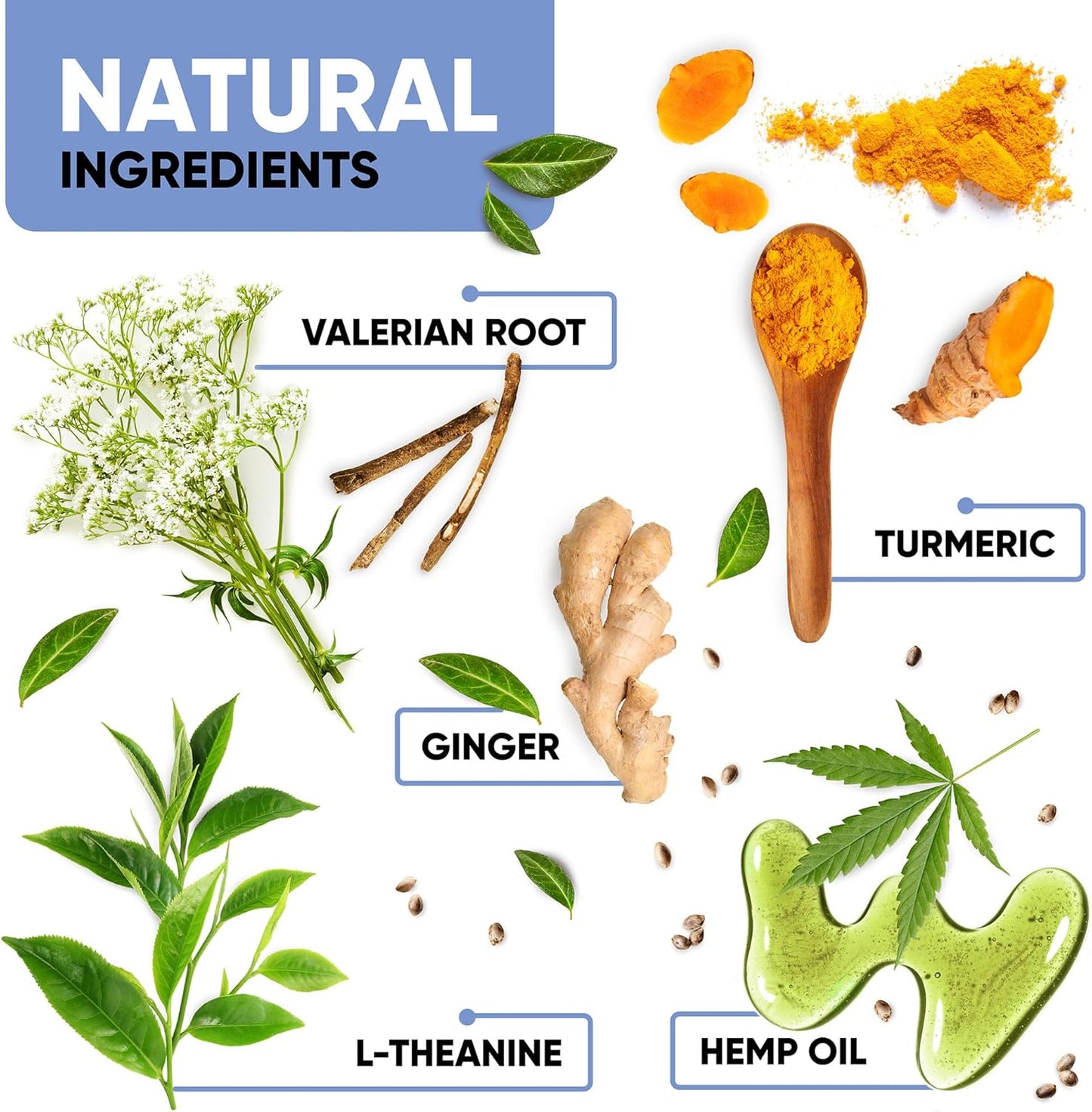 Calming Chews for Dogs with Hemp Oil - Dog Calming Treats with Duck Flavour - Aid During Thunderstorms, Fireworks, Separation, Car Rides - Hemp Dog Treats for Calming Support - 180 Chews