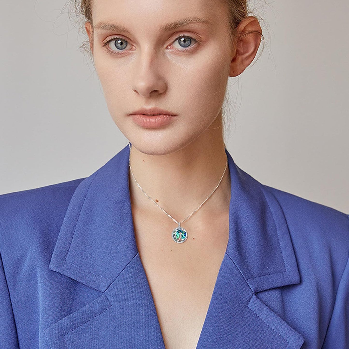 Urn Necklace for Ashes 925 Sterling Silver Cat/Fox/Dog/Opal/Guitar Pet Cremation Memorial Keepsake Jewelry for Ashes for Women