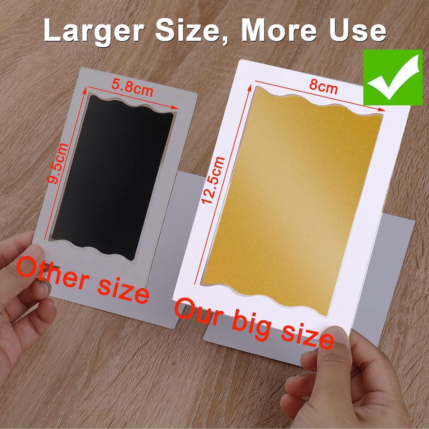 Nabance Baby Footprint Kit, Paw Print Kit, Dog Nose Print Kit, 2 Large Size Gold and Silver Ink Pads with 4 Black Imprint Card, No Mess Paw Print Stamp Pad for Dog & Cats, Nose Print Stamp Pad for Dog