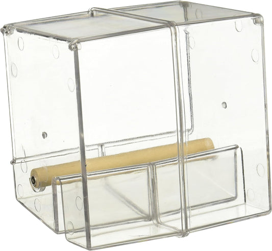 Featherland Paradise Creative Foraging Systems Seed Corral No Mess Pet Feeder, Keeps Cage Cleaner