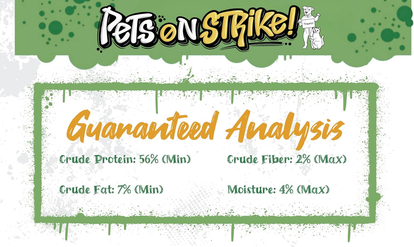 Freeze Dried Bison Liver for Dogs & Cats – Single Ingredient Dog Treats – USA Sourced & Made – High Protein, All Natural, Grain Free – Raw Freeze-Dried Training Treats (3oz)