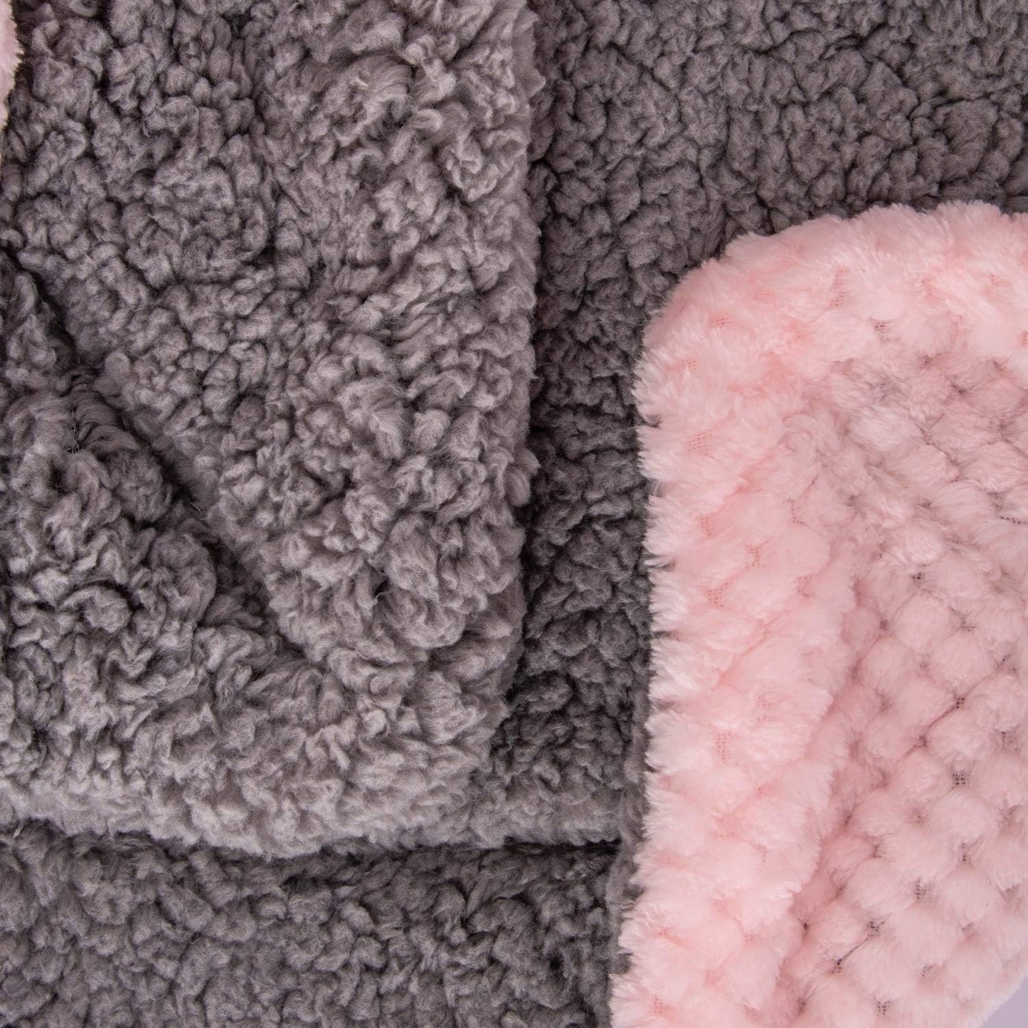 Fuzzy Dog Blanket or Cat Blanket or Pet Blanket, Warm and Soft, Plush Fleece Receiving Blankets for Dog Bed and Cat Bed, Couch, Sofa, Travel and Outdoor, Camping (Blanket (32" x 40"), DG-Baby Pink)