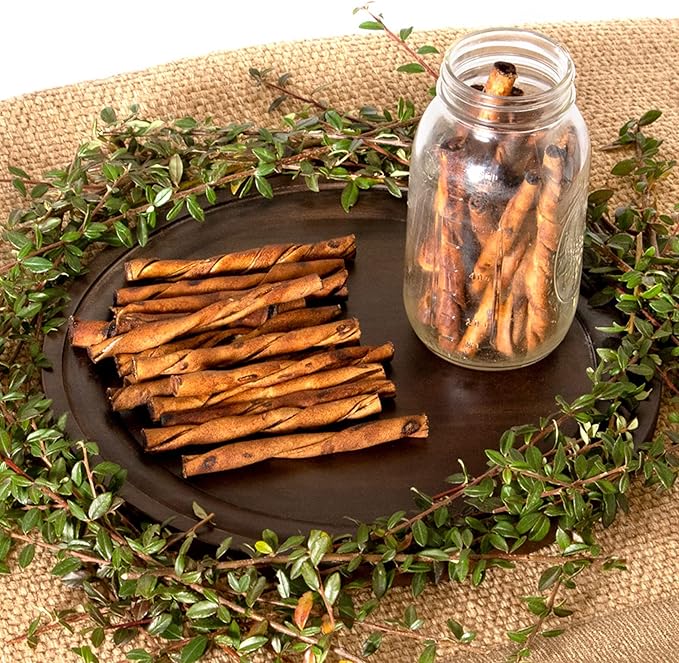 Pet Factory American Beefhide 5" Twist Sticks Dog Chew Treats - Peanut Butter Flavor, 1 lb