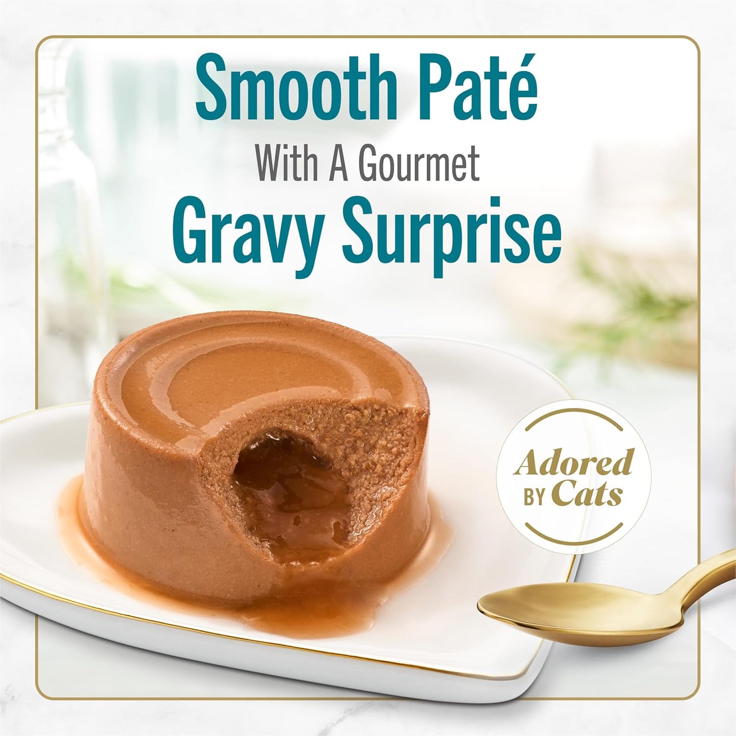 Purina Fancy Feast Savory Centers With Tuna Wet Cat Food Pate with Gourmet Gravy Center - (Pack of 24) 3 oz. Cans