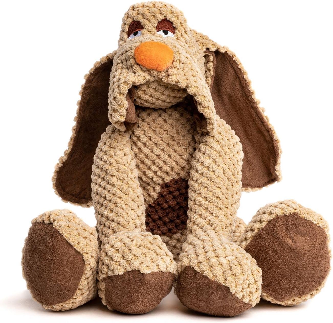 fabdog Floppies Plush Dog Toy - Cute & Durable Squeaky Dog Toys - Best Squeak Toy for Puppies and All Breeds | Ideal Pet Gift| Large Dog