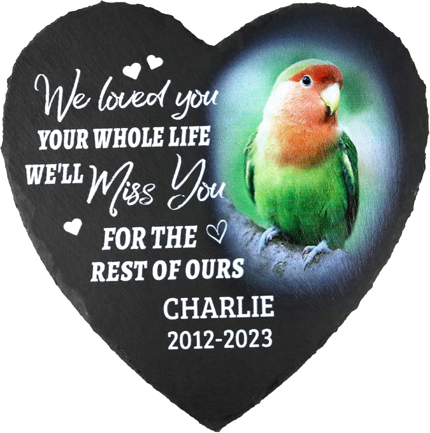 ODB Parrot Memorial Stone & Gifts - Loss Remembrance Tombstone & Grave Marker