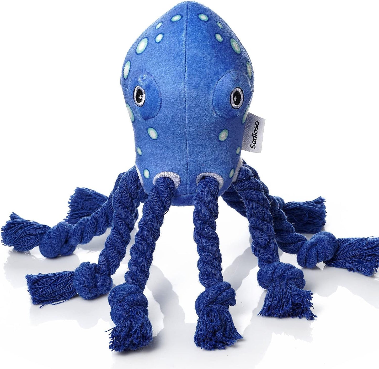 Dog Toys, Dog Plush Toy for Large Breed, Large Plush Dogs Stuffed Animal, Puppy Chew Toys for Puppy, Small, Middle, Big Dogs (Octopus)