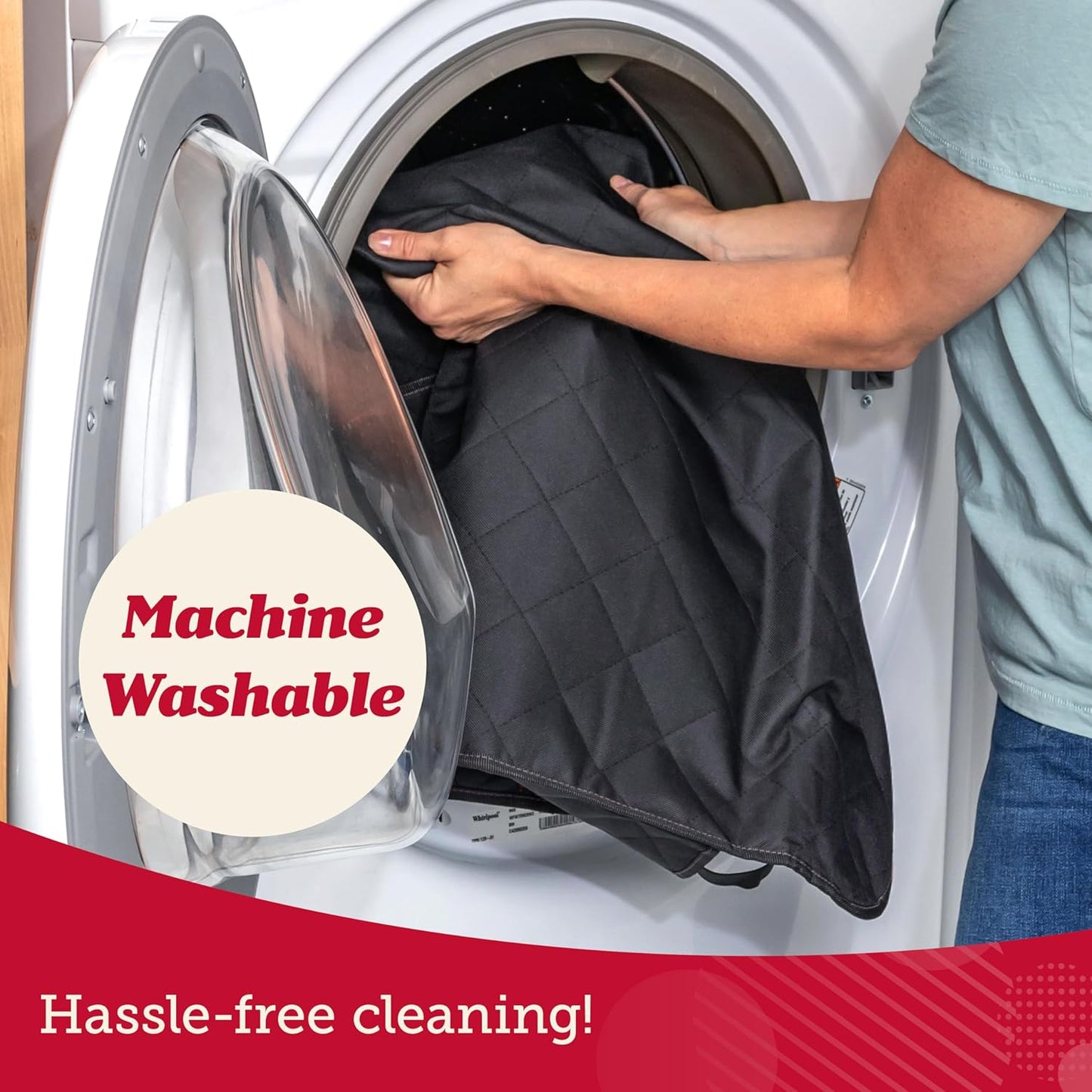 Lusso Gear Dog Blanket for Car - Universal Fit, Black - Waterproof & Non-Slip Back Seat Protector Blanket for Trucks & SUVs - Pet Seat Cover for Dogs