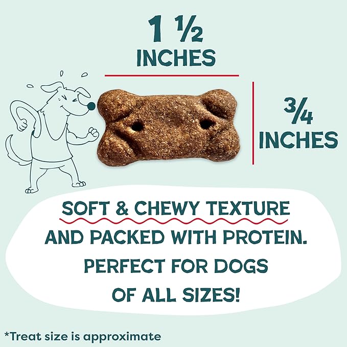 Shameless Pets Soft & Chewy Dog Treats, Cheeky Chicken Meaty Tenders, 8oz – Real Chicken is 1st Ingredient – Grain Free, No Corn or Soy – Digestive Support – for Small, Medium & Large Dogs