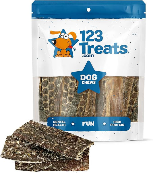 Esophagus Dog Treats - (Free Form - 1 lb) 100% Natural, Flat Gullet Sticks for Dogs, Beef Jerky Dog Treats Strips, NO Preservatives, Hormones, or Antibiotics
