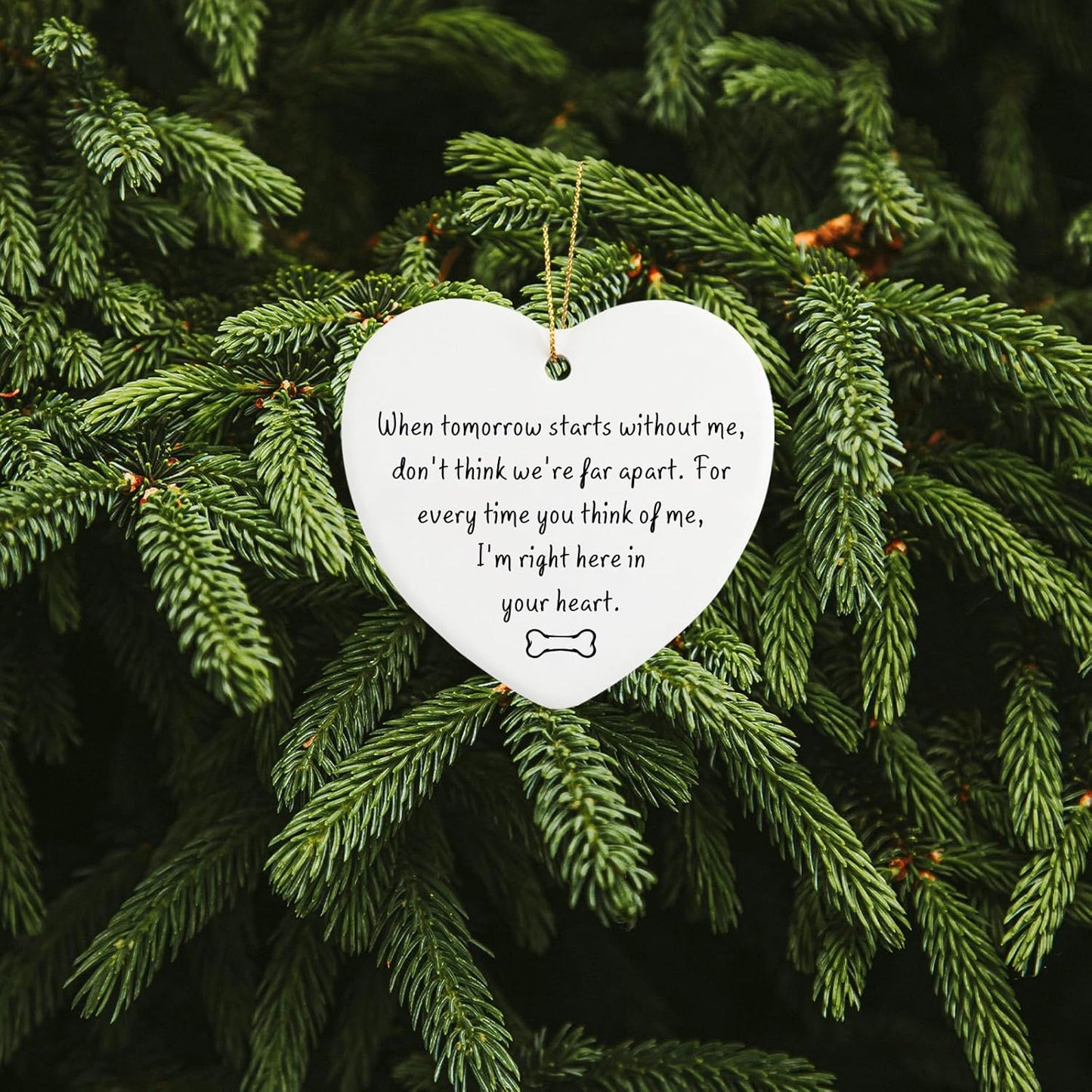 Pet Memorial Gifts for Dogs Ornament Keepsake Sign Heart Plaque Condolence Gift Dog Pet Loss Gift Bereavement Gifts Loss of Dog Sympathy Gift Remembrance Gift