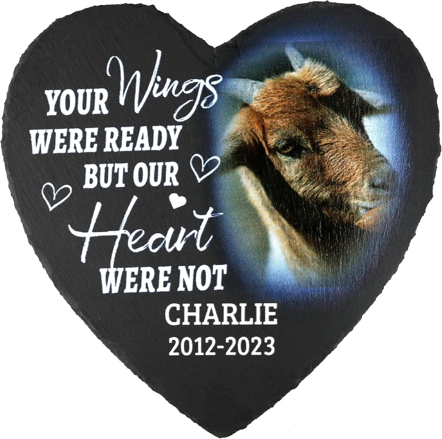 ODB Goat Memorial Stone & Gifts - Cemetery Decorations, Grave Markers for Goat Lovers