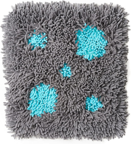 Pet Parents® Forager® Mats, Snuffle Mat for Dogs with SoftSnout & Non-Slip Backing Technology, Slow Feeder Dog Bowls & Snuffle Mat for Large Dogs and Small Dogs (Meadow 19")
