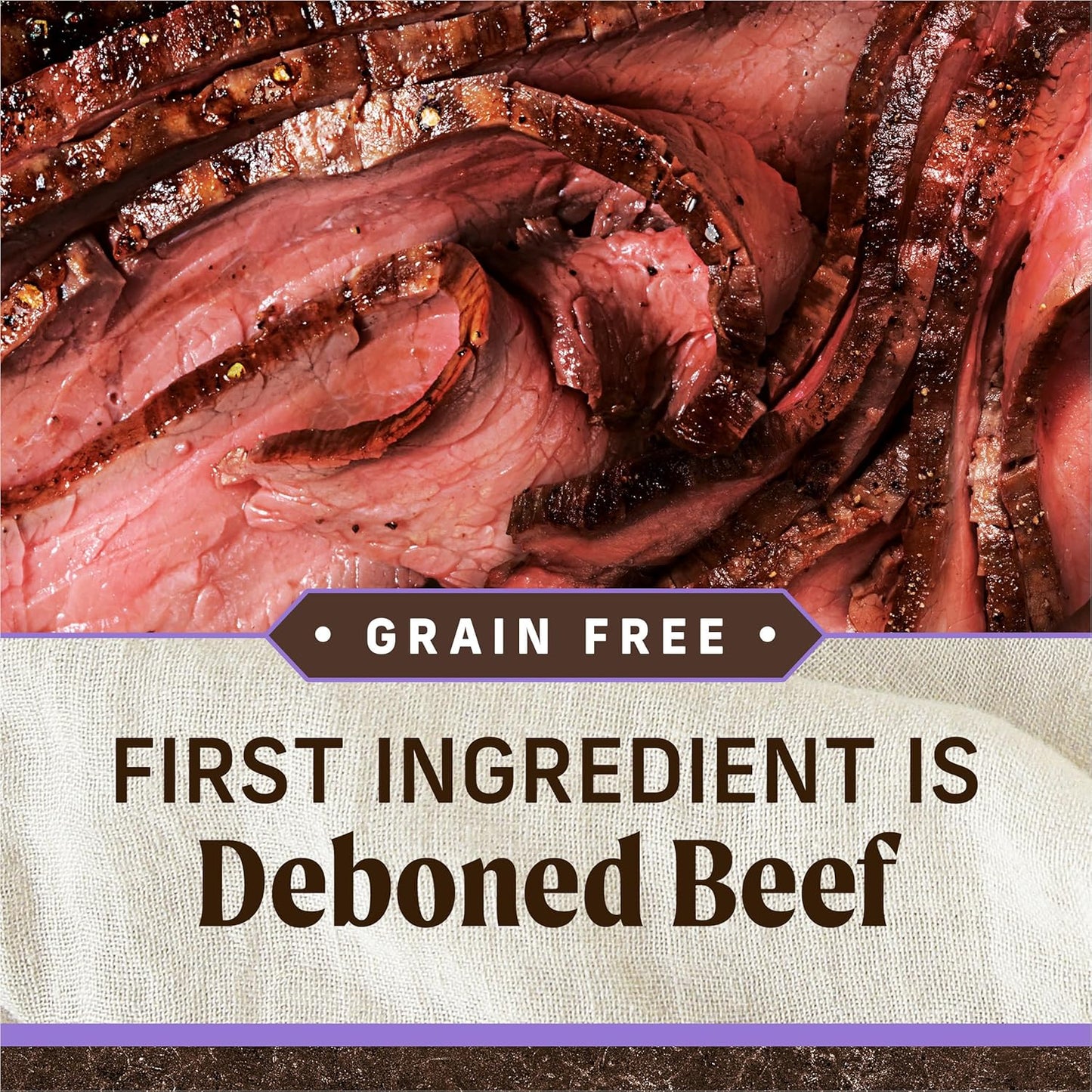 Merrick Premium Grain Free Dry Puppy Food, Wholesome And Natural Kibble With Real Texas Beef And Sweet Potato - 4.0 lb. Bag