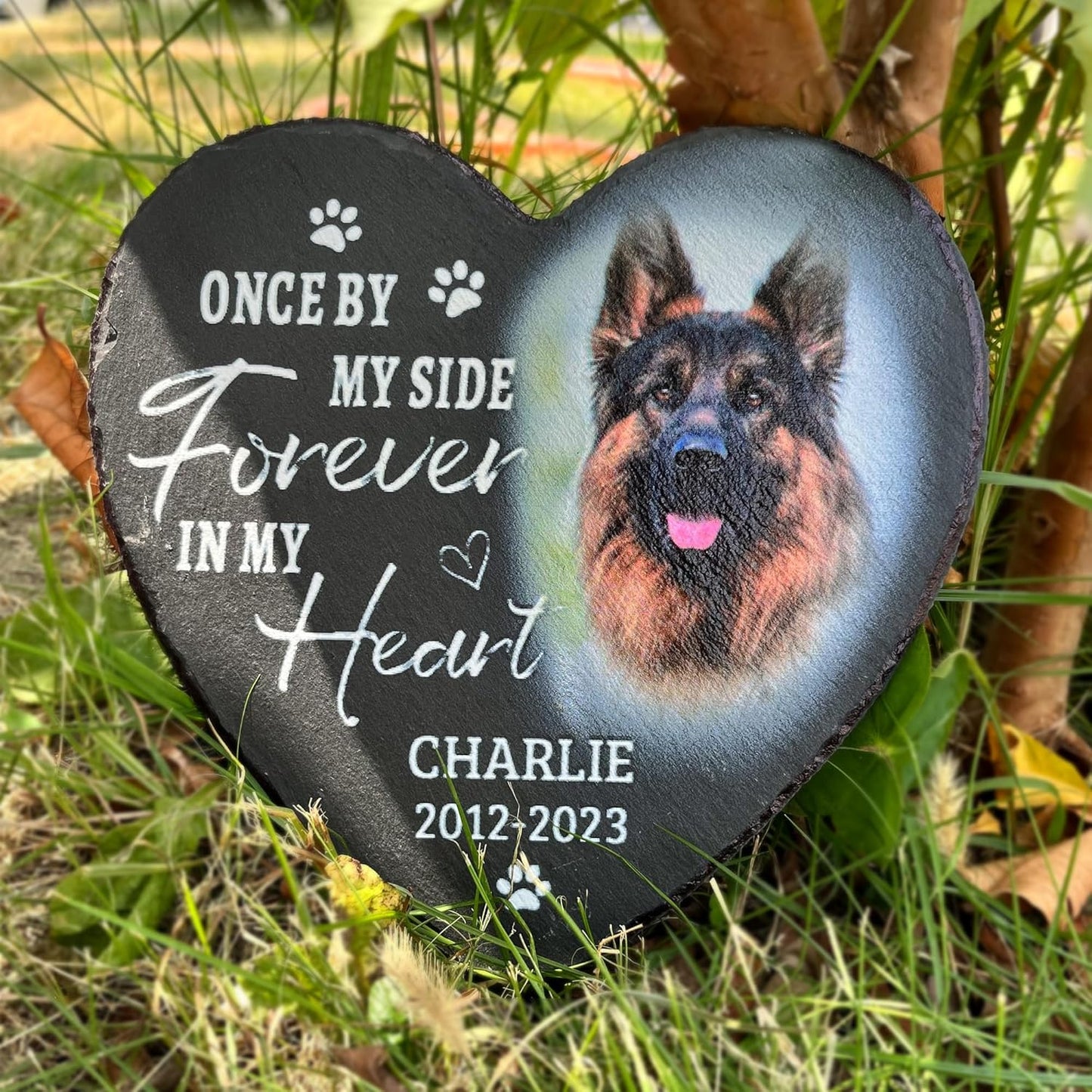 ODB Dog Memorial Gifts for Loss of Dog, Dog Memorial Stone, Pet Memorial Gifts, Pet Loss Gifts, Pet Memorial Stones, Cemetery Decorations for Grave, Cat Memorial Gifts, Gifts for Cat Lovers (Style 3)