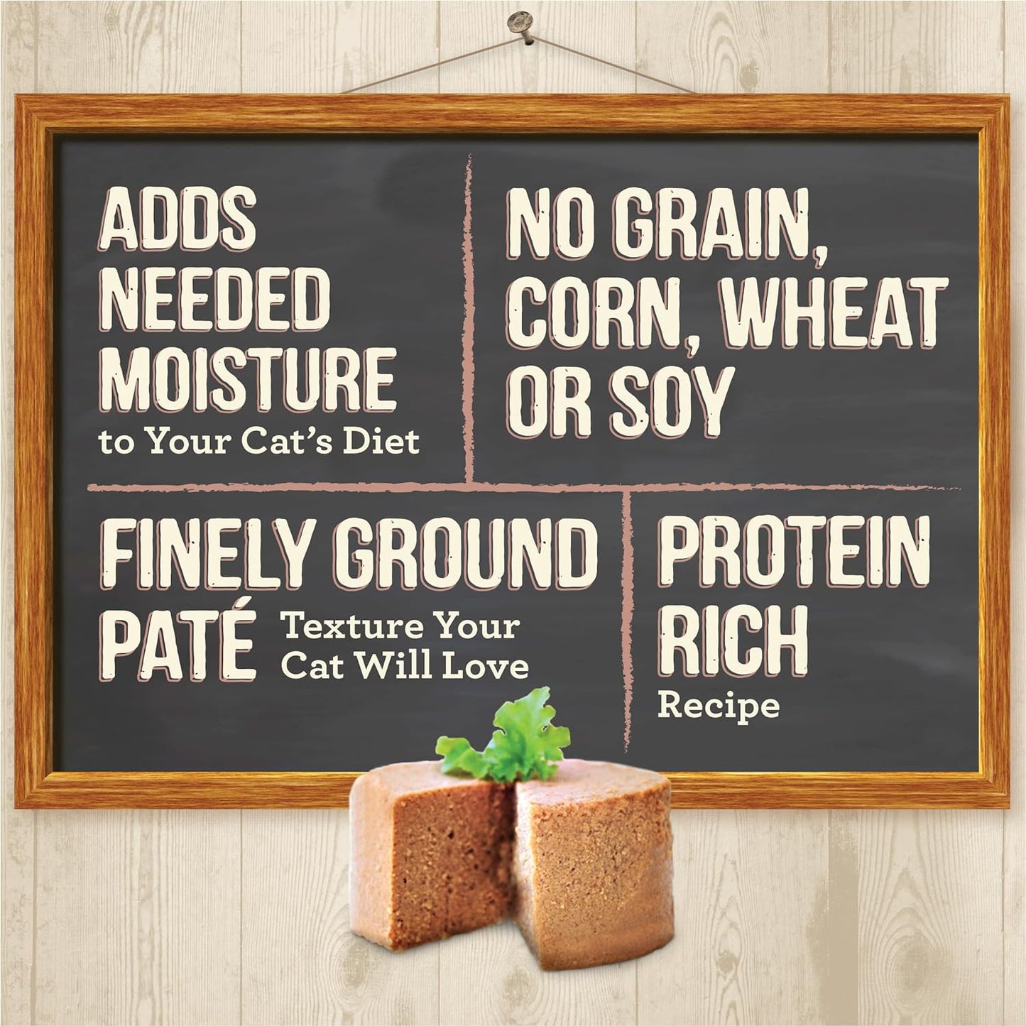 Merrick Purrfect Bistro Grain Free Premium Soft Canned Pate Adult Wet Cat Food, High Protein Chicken Recipe - (Pack of 24) 3 oz. Cans