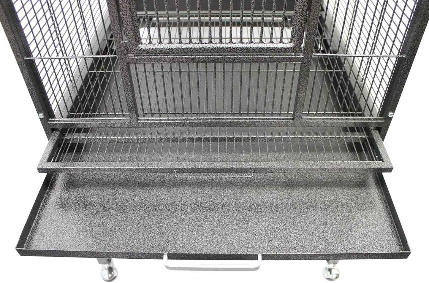 Madagascar Cage - 60" Tall Durable Spacious Metal Cage - for Sugar Gliders, Squirrels, Marmosets & Other Small Pets