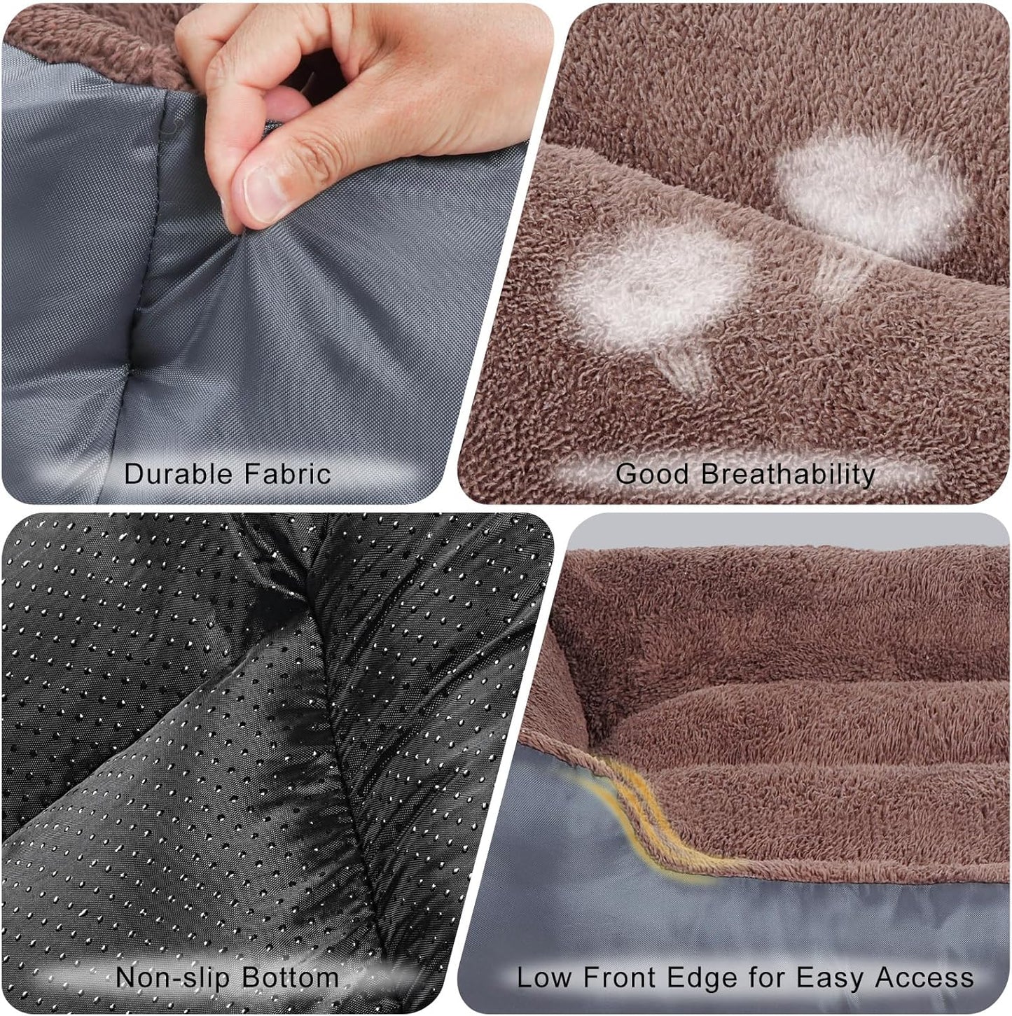 Large Dog Beds, Pet Bed for Large Dogs, Comfortable Dog Bed Machine Washable Up to 30/50/90/100lbs