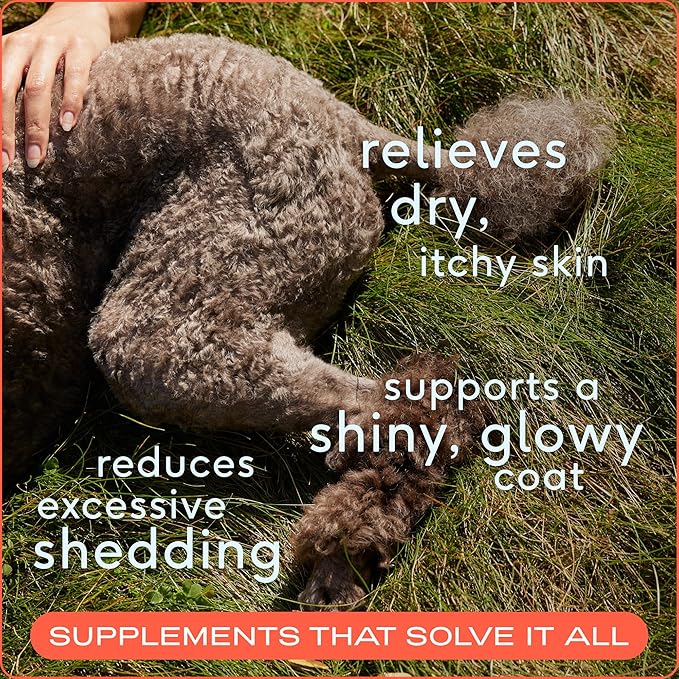 Native Pet Pack Leaders Bundle - Daily Multivitamin (60 Scoops) & Omega Oil for Dogs (8 Oz.) - Omega 3 Fish Oil for Healthy Skin, Shiny Coat, & Strong Joints & Daily Multivitamin for Dogs