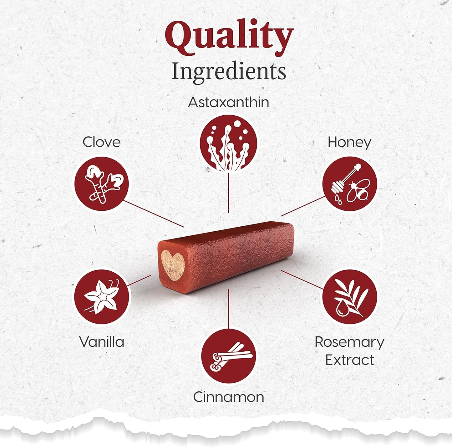 ARK NATURALS Protection Plus Brushless Toothpaste for Medium Breeds, 18 oz Bag, Dog Dental Chew with Toothpaste Center, Prevent Plaque & Tartar, Freshen Breath