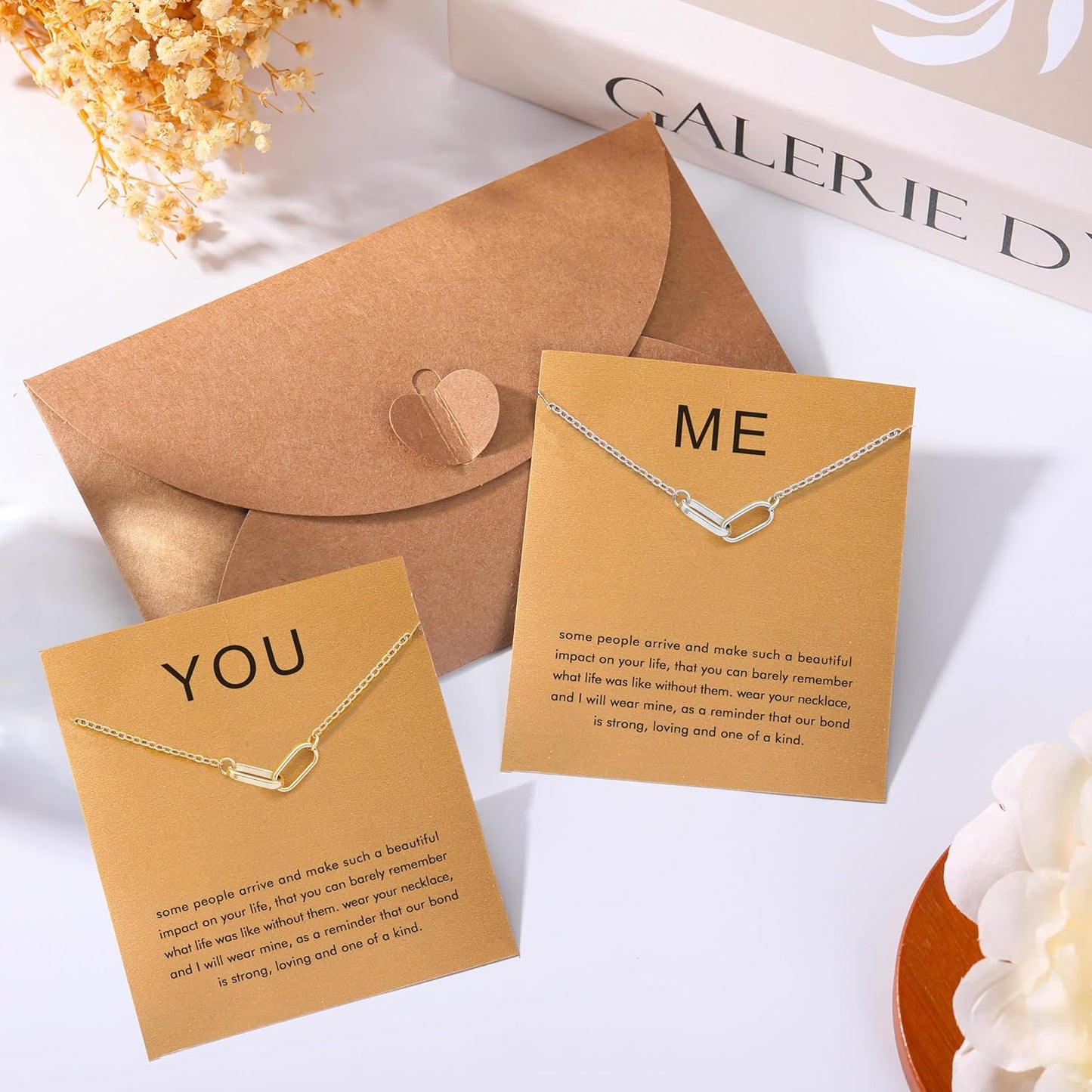 Baydurcan Pendant Necklace for Women Evil Eye Ankh Bow Necklace for Friends Sister Birthday Just Because Christmas Gifts