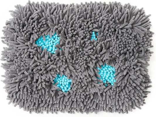 Pet Parents Forager Snuffle Mat with SoftSnout & Non-Slip Backing, Slow Feeder for Large & Small Dogs (Meadow 12")