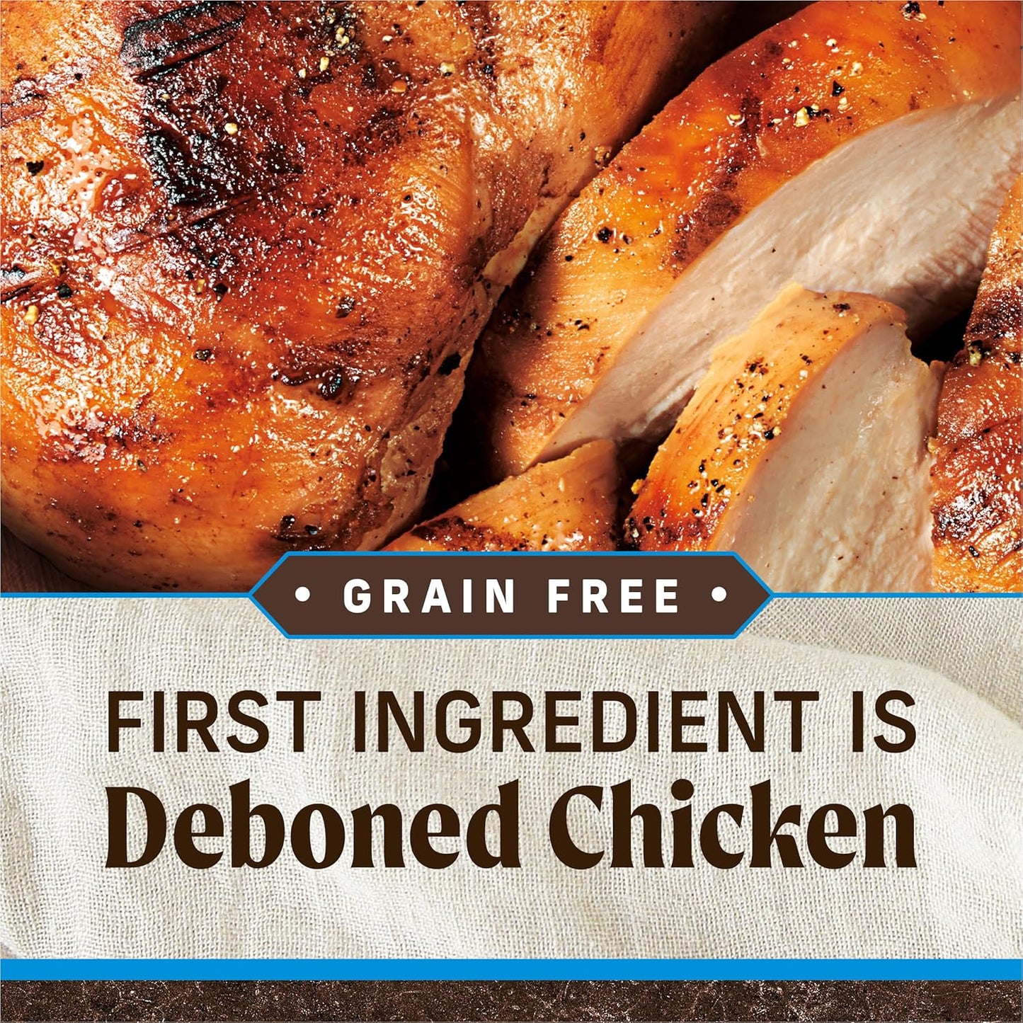 Merrick Grain Free Premium Large Breed Dry Dog Food, Wholesome and Natural Kibble, Chicken and Sweet Potato - 22.0 lb. Bag