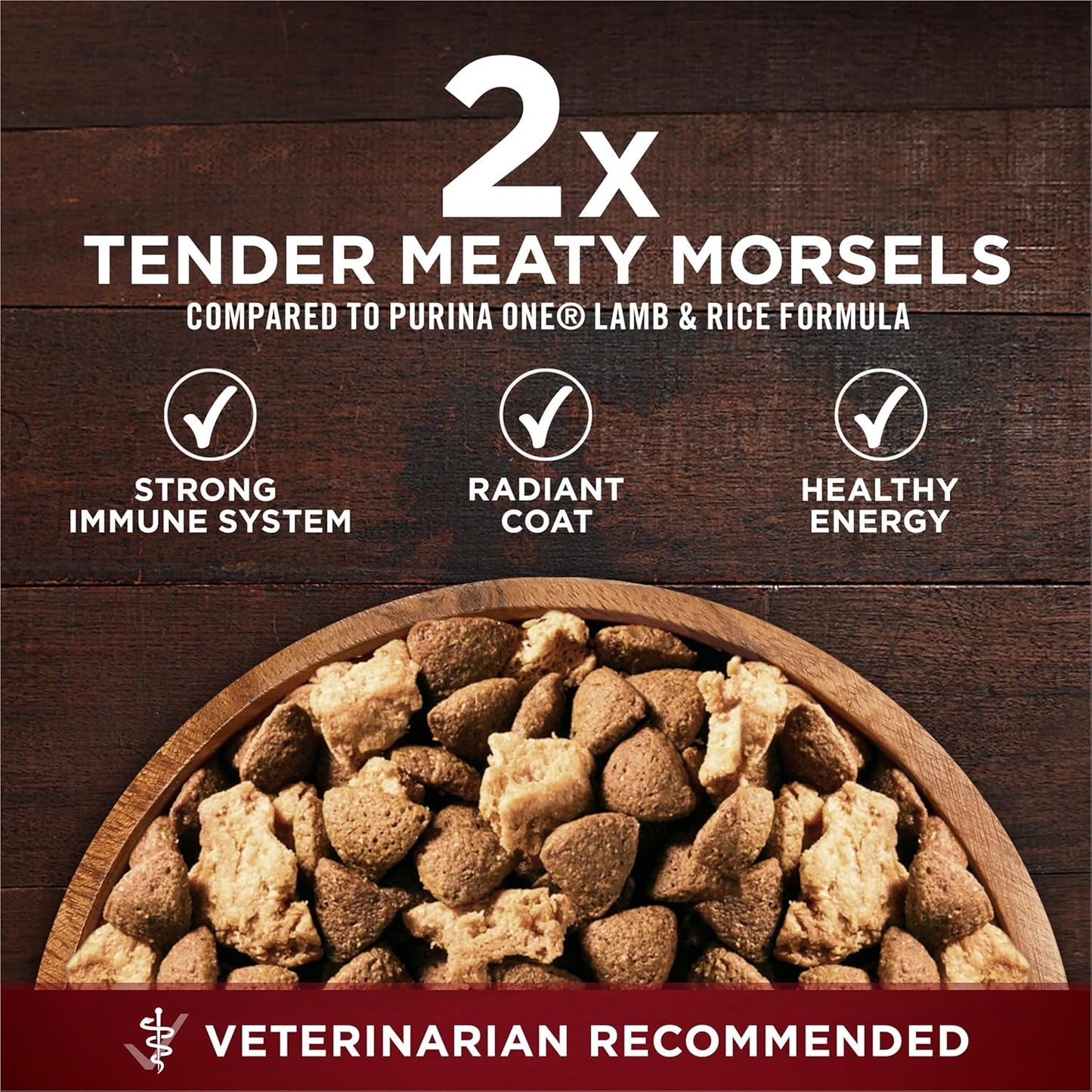 Purina ONE True Instinct High Protein Dry Dog Food Formula with Real Chicken and Duck Natural with Added Vitamins and Minerals Dog Food - 27.5 lb. Bag