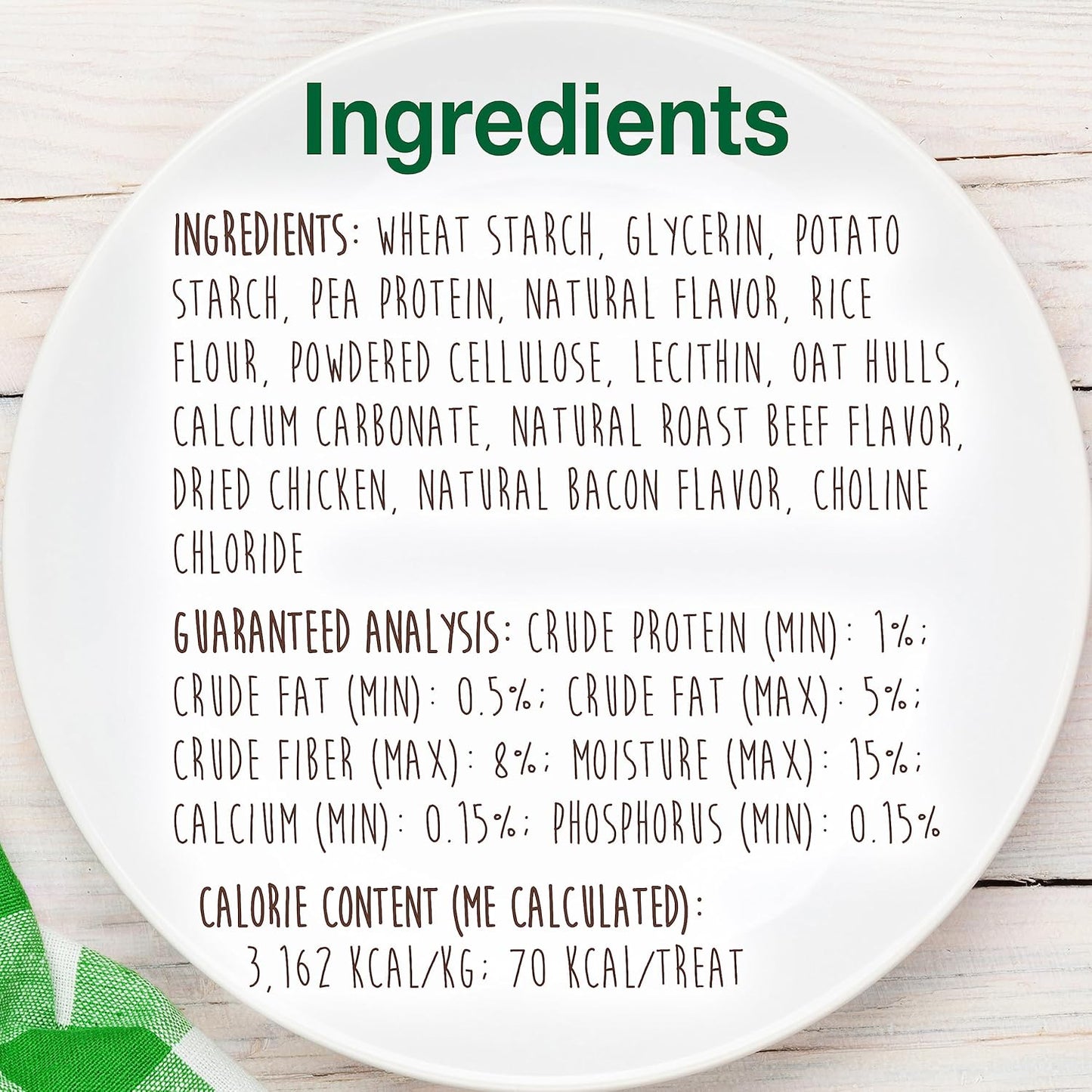 Nylabone Healthy Edibles Natural Dog Chews Long Lasting Chew Treats for Dogs, Roast Beef Flavor, X-Small/Petite (8 Count)