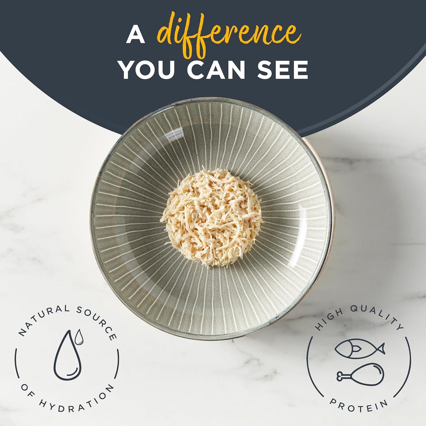 Reveal Natural Wet Canned Cat Food, Limited Ingredient, Grain Free, High Protein with No Artificial Additives, Fish and Chicken Variety in Broth (20 x 2.47 oz Cans)