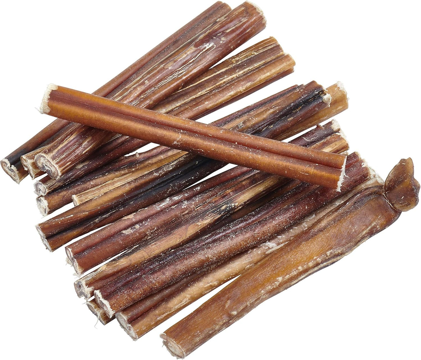 EcoKind Pet Treats All-Natural Premium Bully Sticks for Dogs | 16 Oz. Bag | Delicious Protein Rich Dog Chews (Six Inch Sticks, 1 Lb Bag)