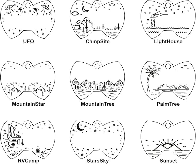 Personalized Dog Tag with 5 Lines of Custom Deep Engraved Durable Stainless Steel Pet ID Name Tag Designer Small Size Bow Tie