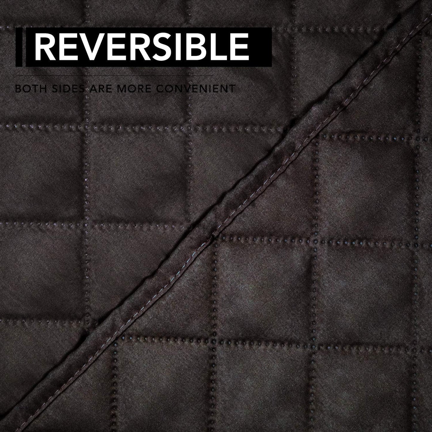 Easy-Going Oversized Recliner Chair Cover Reversible Sofa Cover Water Resistant Couch Cover Furniture Protector with Elastic Straps for Pets Kids Dog Cat (Oversized Recliner, Chocolate/Chocolate)