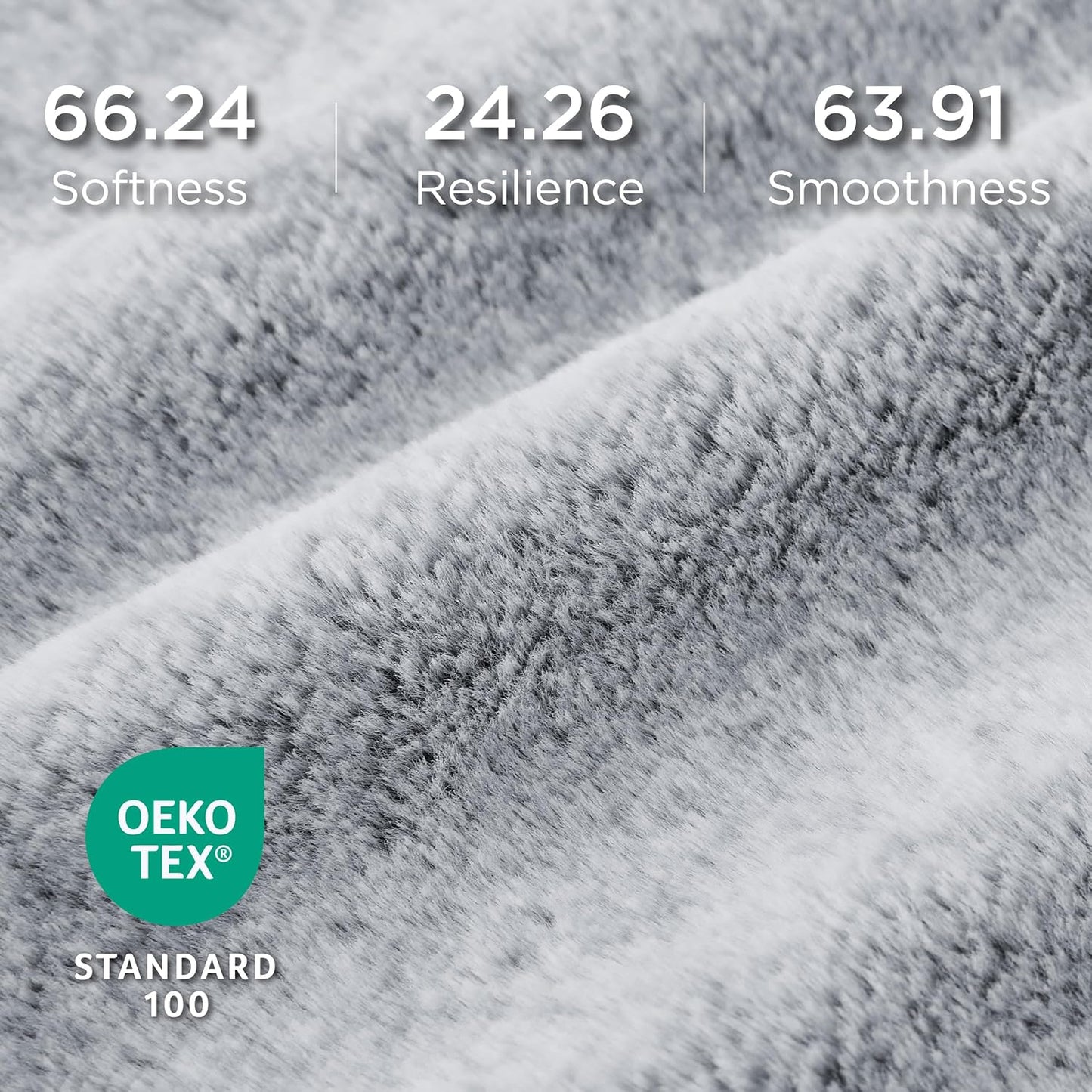 Bedsure Washable Dog Bed Small Medium Size Dog - Rectangle Fluffy Plush Pet Bed Puppy Bed, Comfy Corduroy Fleece and Nonskid Bottom,25x21x7inches,Suitable for Pet Up to 20lbs,Grey