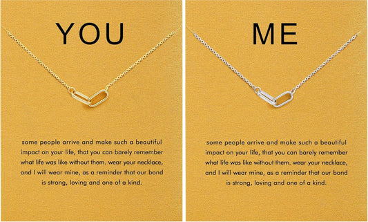 Baydurcan Pendant Necklace for Women Evil Eye Ankh Bow Necklace for Friends Sister Birthday Just Because Christmas Gifts