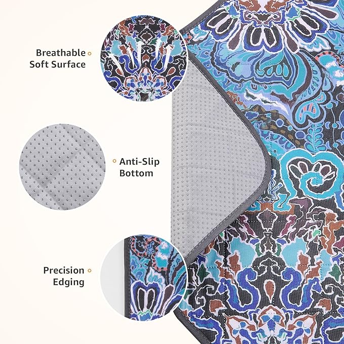 LOOBANI Washable Pee Pads for Dogs, 2 Pack Super Absorbent Reusable Puppy Pads Leakproof Dog Traning Pads, Waterproof Non-Slip Whelping Pad for Floor, Playpen, Crate, Couch-36 x72 (Green)